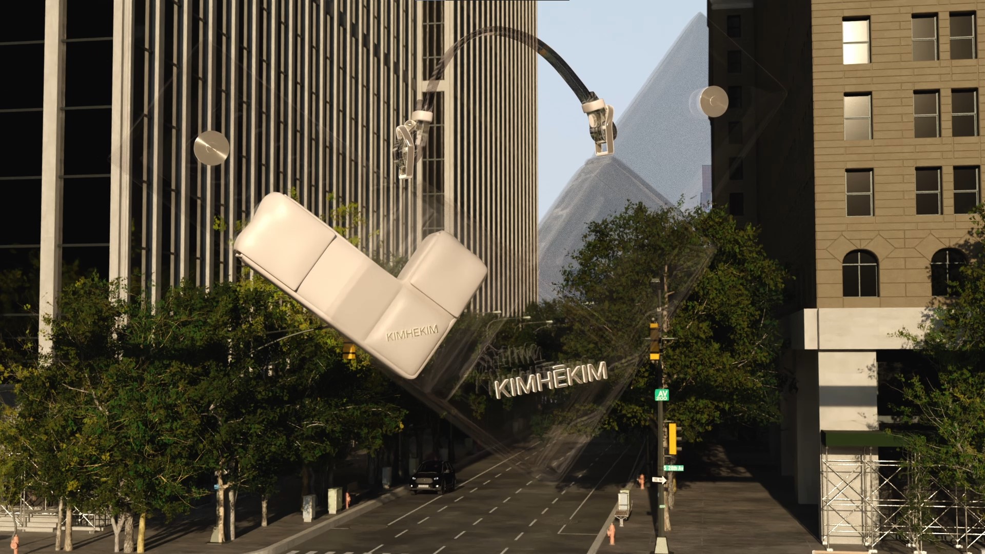 KIMHEKIM Petit Coeur Bag Tetris — 02